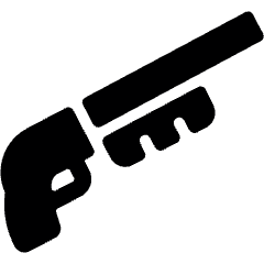 Modern Weapon Shotgun Icon from Ultimate Bold Set