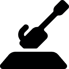 Modern Weapon Tank Machine Gun Icon from Ultimate Bold Set