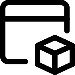 Browser Modules Icon from Core Line Set