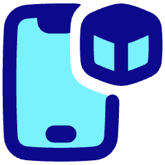 Mobile Phone Modules Icon from Plump Pop Set