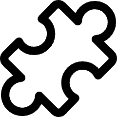 Module Puzzle 1 Icon from Core Line Set