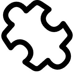 Module Puzzle 1 Icon from Flex Line Set