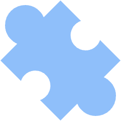 Module Puzzle 1 Icon from Sharp Flat Set