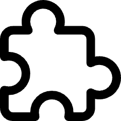 Module Puzzle 2 Icon from Core Line Set