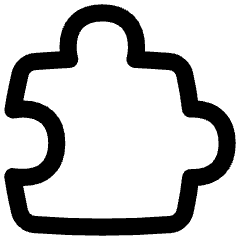 Module Puzzle 2 Icon from Flex Line Set