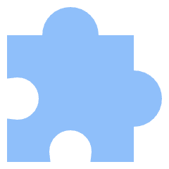 Module Puzzle 2 Icon from Sharp Flat Set