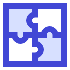 Module Puzzle 3 Icon from Sharp Duo Set