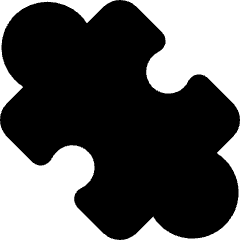 Module Puzzle Icon from Micro Solid Set