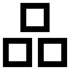 Module Three Icon from Sharp Line Set