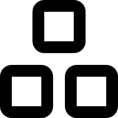 Module Three Icon from Micro Line Set