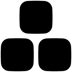 Module Three Icon from Plump Solid Set