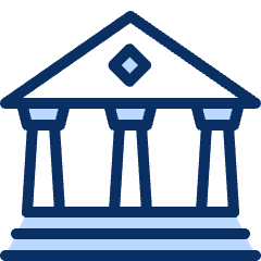 Bank 2 Icon from Cyber Duotone Set