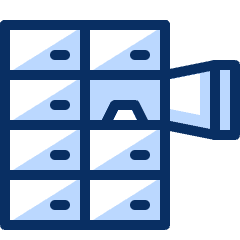 Bank Vault Icon from Cyber Duotone Set