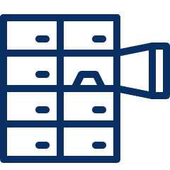 Bank Vault Icon from Cyber Line Set