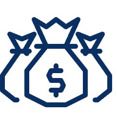 Money Bag 1 Icon from Cyber Line Set