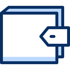 Wallet 1 Icon from Cyber Duotone Set