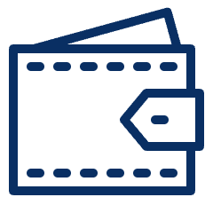 Wallet Cash 2 Icon from Cyber Line Set