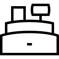 Cashier Icon from Platinum Set