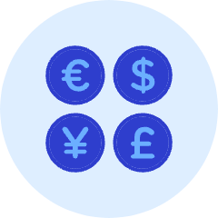 Currencies Icon from Kameleon Duo Set