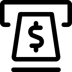 Money Atm Icon from Ultimate Regular Set