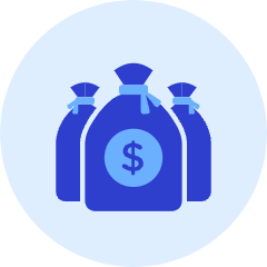 Money Bag Icon from Kameleon Duo Set