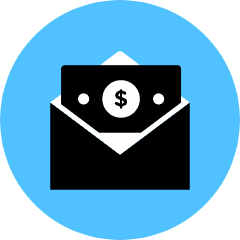 Money Letter Icon from Kameleon Pop Set