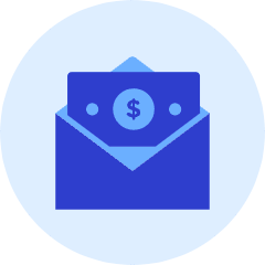 Money Letter Icon from Kameleon Duo Set