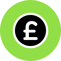 Pounds Coin Icon from Kameleon Pop Set