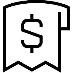 Receipt Icon from Platinum Set