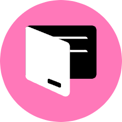 Wallet Icon from Kameleon Pop Set