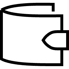 Wallet Icon from Platinum Set