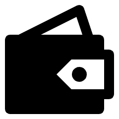 Wallet Icon from Nova Solid Set