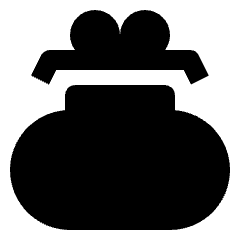 Wallet Lady 1 Icon from Nova Solid Set