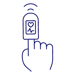 Heart Rate 4 Illustration from UX Line Set