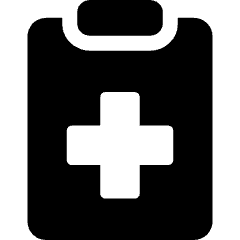 Checkup Chart Icon from Ultimate Bold Set