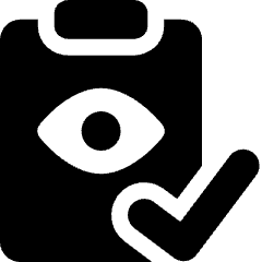 Eye Checkup Chart 1 Icon from Ultimate Bold Set