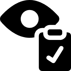 Eye Checkup Chart 2 Icon from Ultimate Bold Set