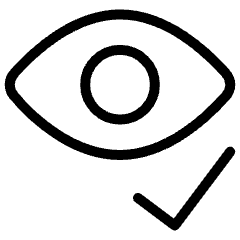 Eye Checkup Icon from Ultimate Light Set