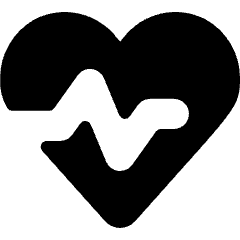 Heart Rate Icon from Micro Solid Set