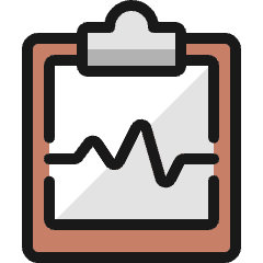 Monitor Heart Notes Icon from Ultimate Colors Set