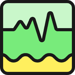 Monitor Heart Rate 1 Icon from Ultimate Colors Set