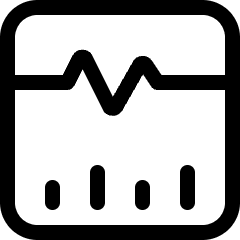 Monitor Heart Rate Icon from Ultimate Regular Set