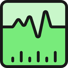 Monitor Heart Rate Icon from Ultimate Colors Set