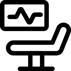 Monitoring Bed Icon from Ultimate Regular Set