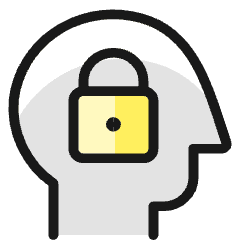 Mood Lock Head Icon from Ultimate Colors Set