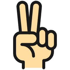 Mood Peace Icon from Ultimate Colors Set
