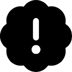 Mood Warning Icon from Ultimate Bold Set