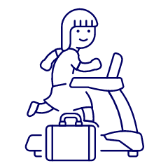 Intrinsic Treadmill 4 Illustration from UX Line Set
