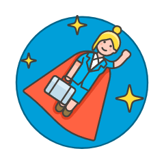 Superman Night 5 Illustration from UX Colors Set