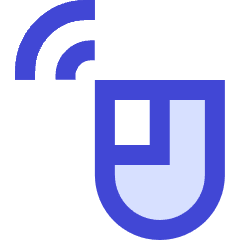 Click Left Double Icon from Sharp Duo Set